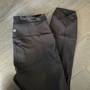 lululemon athletica Black Leggings